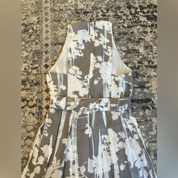 Adolfo Dominguez Linen Cotton Sleeveless Mid-length Dress size 36 (2) - Picture 3 of 8